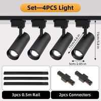 spot à led dimmable pour décoration intérieure moderne