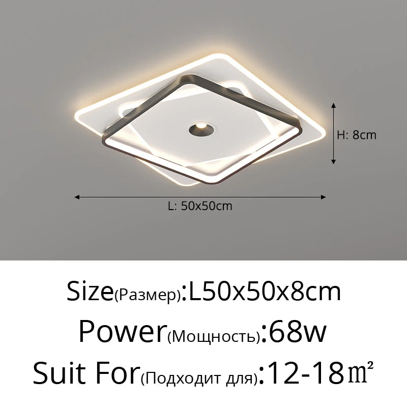 plafonnier design minimaliste pour un éclairage d'ambiance élégant