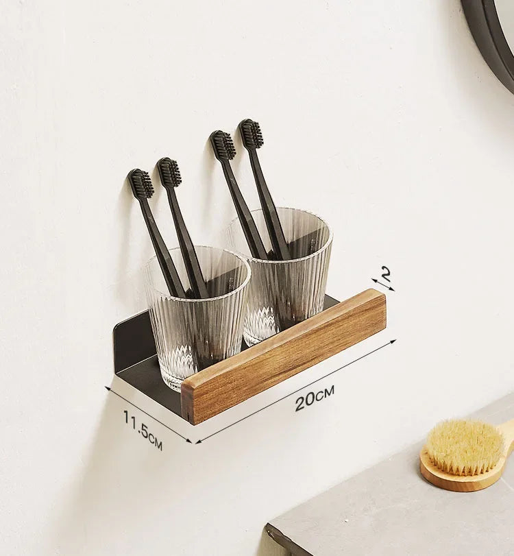 etagère murale de rangement pour salle de bain