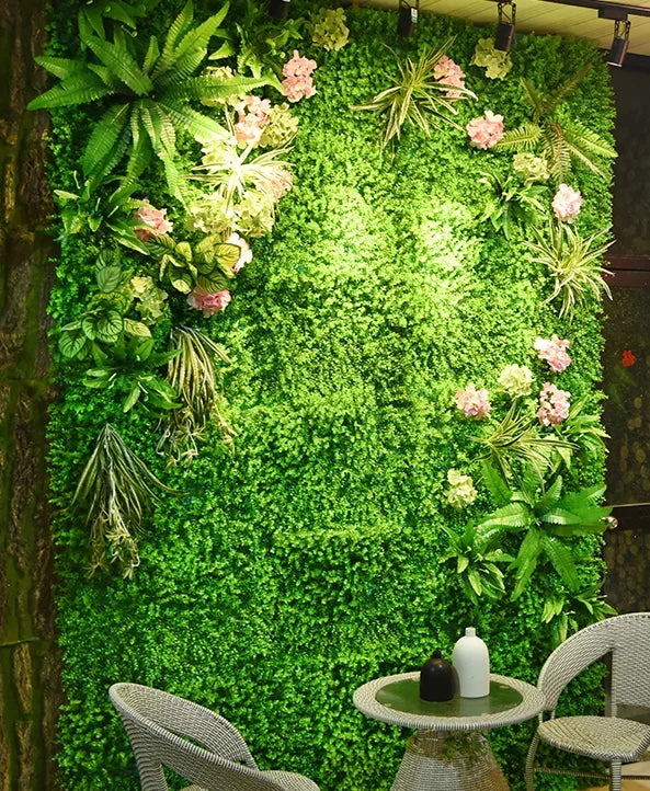 pelouse artificielle décoration murale pour événements et fêtes - vue 17 sur 21