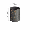 tasse créative en céramique pour brosse à dents et bain de bouche