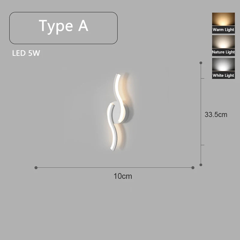 applique murale led minimaliste montée en surface - vue 11 sur 16