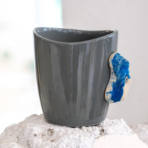 Tasse en céramique poignée escalade style créatif