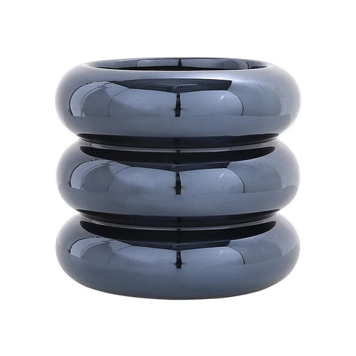 pots de fleurs en céramique géométriques pour décoration de jardin - vue 15 sur 15