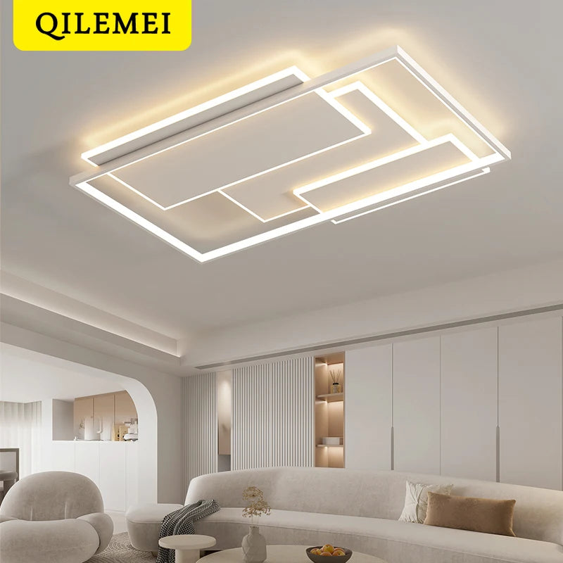 plafonnier led au design simpliste pour éclairage d'intérieur luminaire décoratif