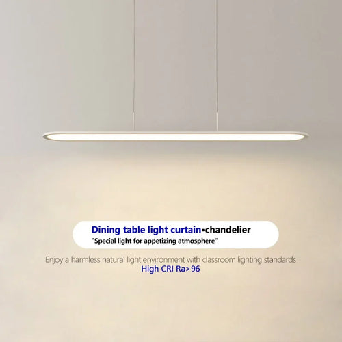 suspension led moderne minimaliste en ferronnerie pour bar
