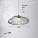 lustre en verre design nuage pour intérieur décoratif lumineux