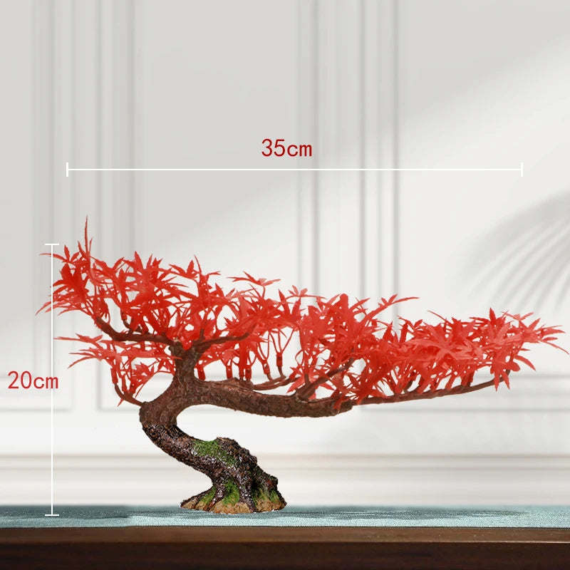 décoration intérieure faux arbre bonsaï style chinois pour un paysage apaisant - vue 14 sur 33
