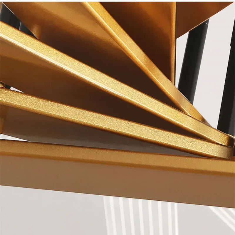 lustre acrylique dimmable moderne pour décoration intérieure élégante - vue 6 sur 12