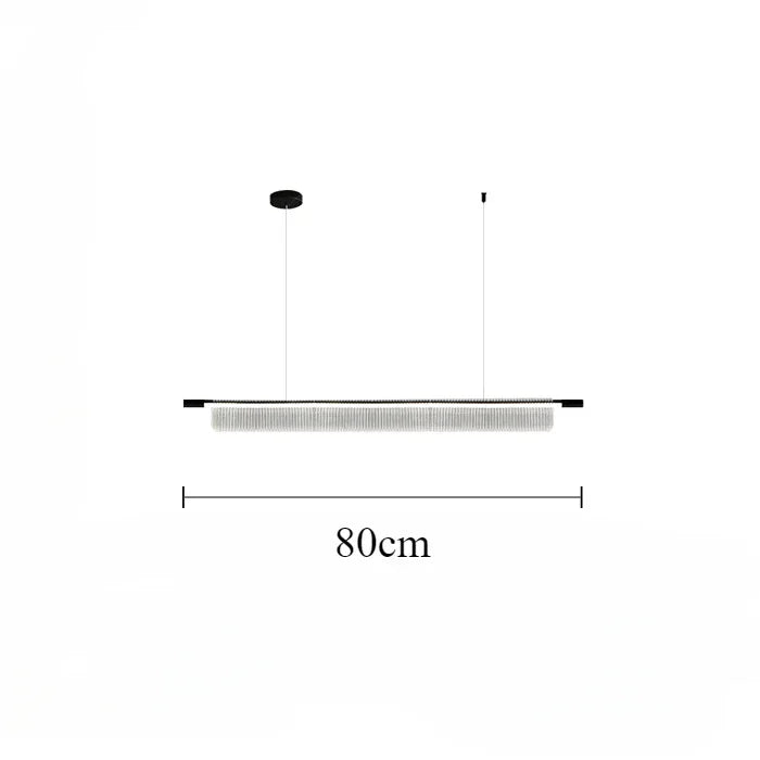 lustre linéaire moderne pour décoration intérieure et restaurant - vue 12 sur 18