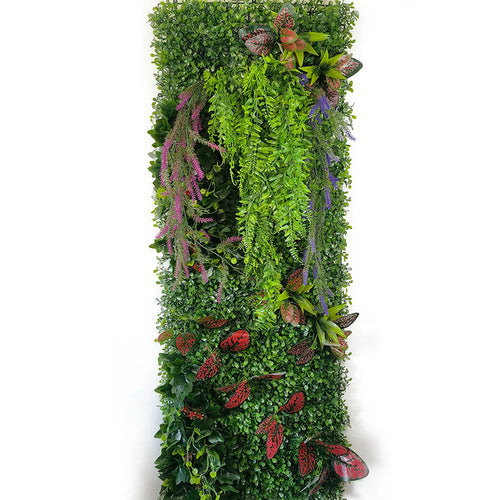 décoration murale artificielle herbe chlorophytum pour jardin et événements - vue 22 sur 23