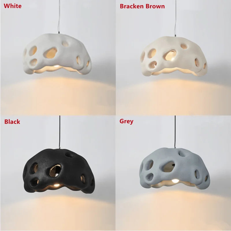 suspension design nordique wabi-sabi pour café et restaurant - vue 5 sur 12