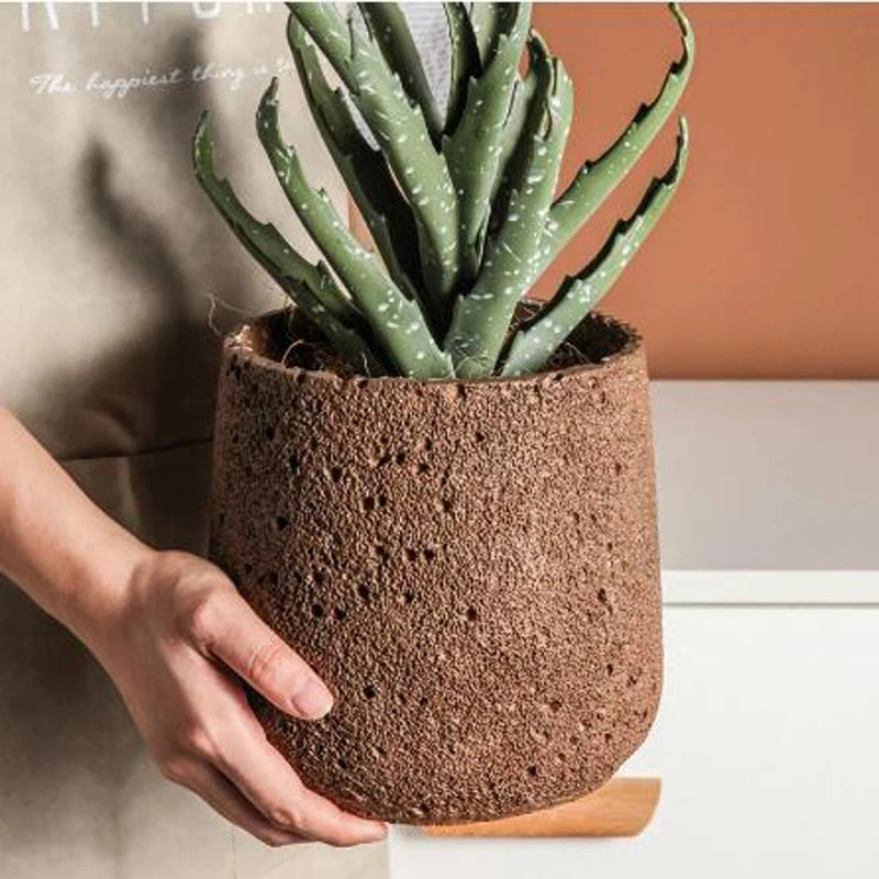 moule en silicone pour pot de fleurs créatif et nordique - vue 9 sur 12