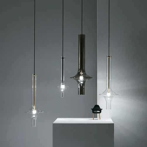 suspension en verre design nordique moderne pour décoration intérieure - vue 2 sur 10