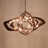New Designer LED Living Room Chandeliers Stainless Steel Creative Dining Bedroom Lighting Postmodern Light Luxury Hanging Lamps