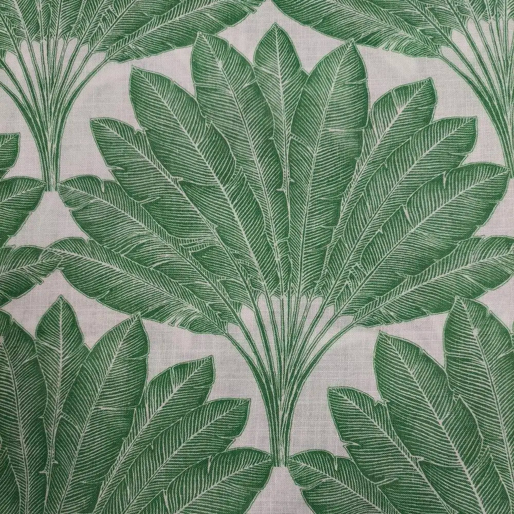 Rideau motif feuilles style moderne pour salon chambre - vue 8 sur 8