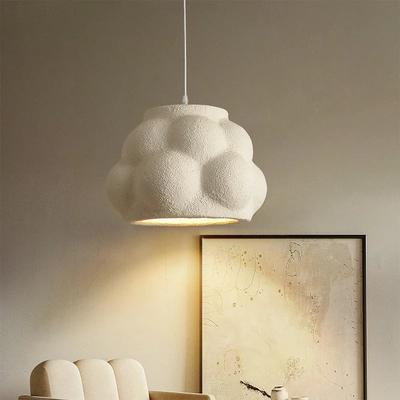 Suspension design Led blanc Wabi Sabi