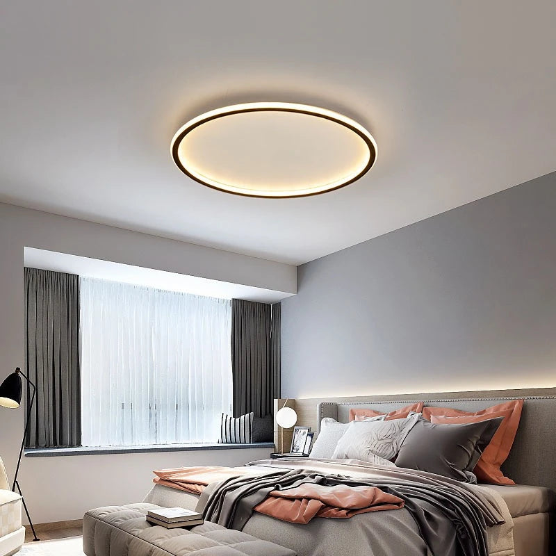 plafonnier led ultra-mince nordique moderne minimaliste