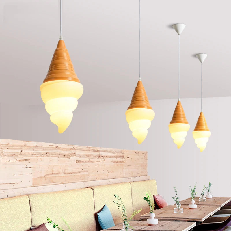 Suspension style glace à l'italienne à LED - vue 2 sur 10