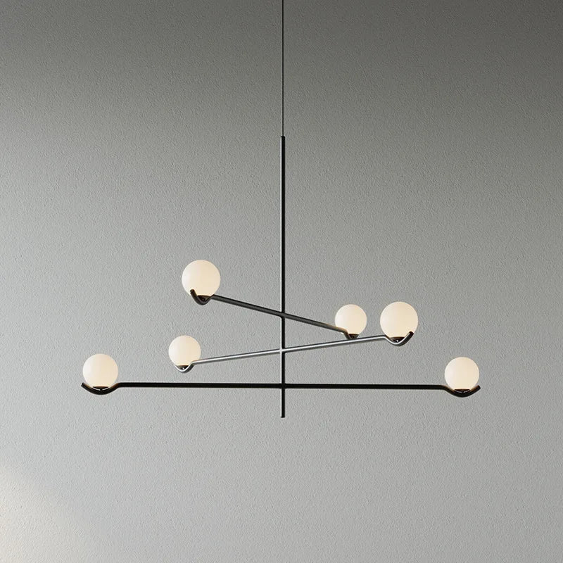 lustre led minimaliste moderne pour décoration de maison