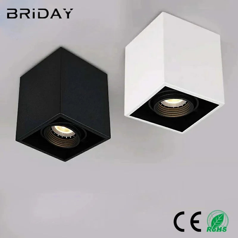 plafonnier led imperméable à intensité variable pour extérieur - vue 2 sur 9