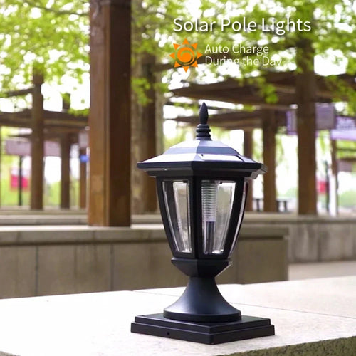 lampe solaire extérieure pour décoration de jardin et clôture - vue 3 sur 8