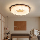 plafonnier led rétro à spectre complet pour chambre enfant