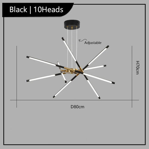 lustre suspendu winfordo design créatif led 	 décoratif - vue 10 sur 14