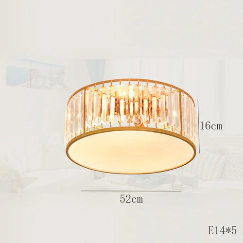 plafonnier led en cristal décoration intérieure moderne pour votre espace - vue 13 sur 12