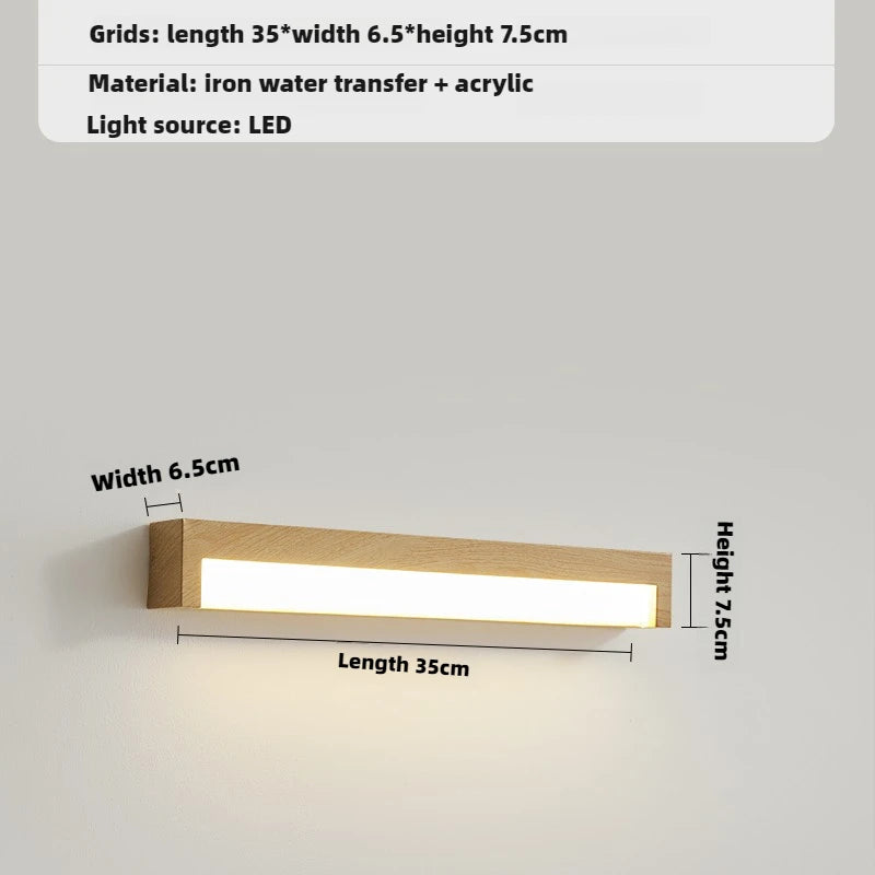applique murale rétro à led pour intérieur moderne