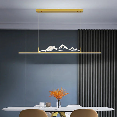 lustre moderne iceberg créatif pour restaurant et salon de thé - vue 5 sur 12