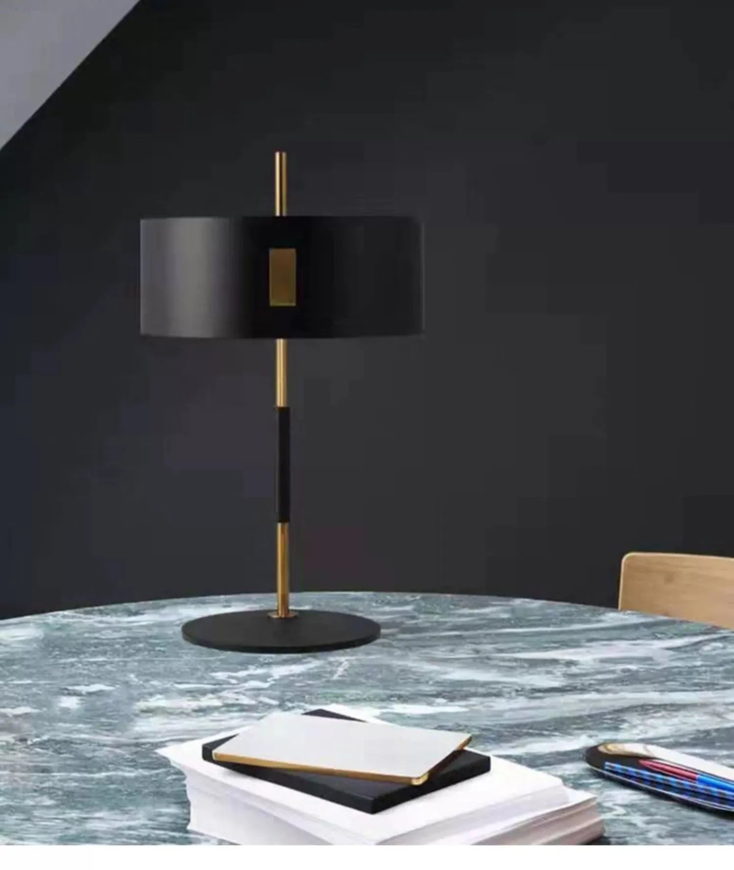 Modern Creative Led Floor Lamp, Used In The Living Room Next To The Sofa, Bedroom Bedside Lamp, Black Floor Lamp In The Study - vue 7 sur 8