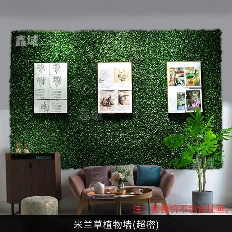 mur végétal artificiel pour décoration extérieure et aménagement paysager - vue 13 sur 30