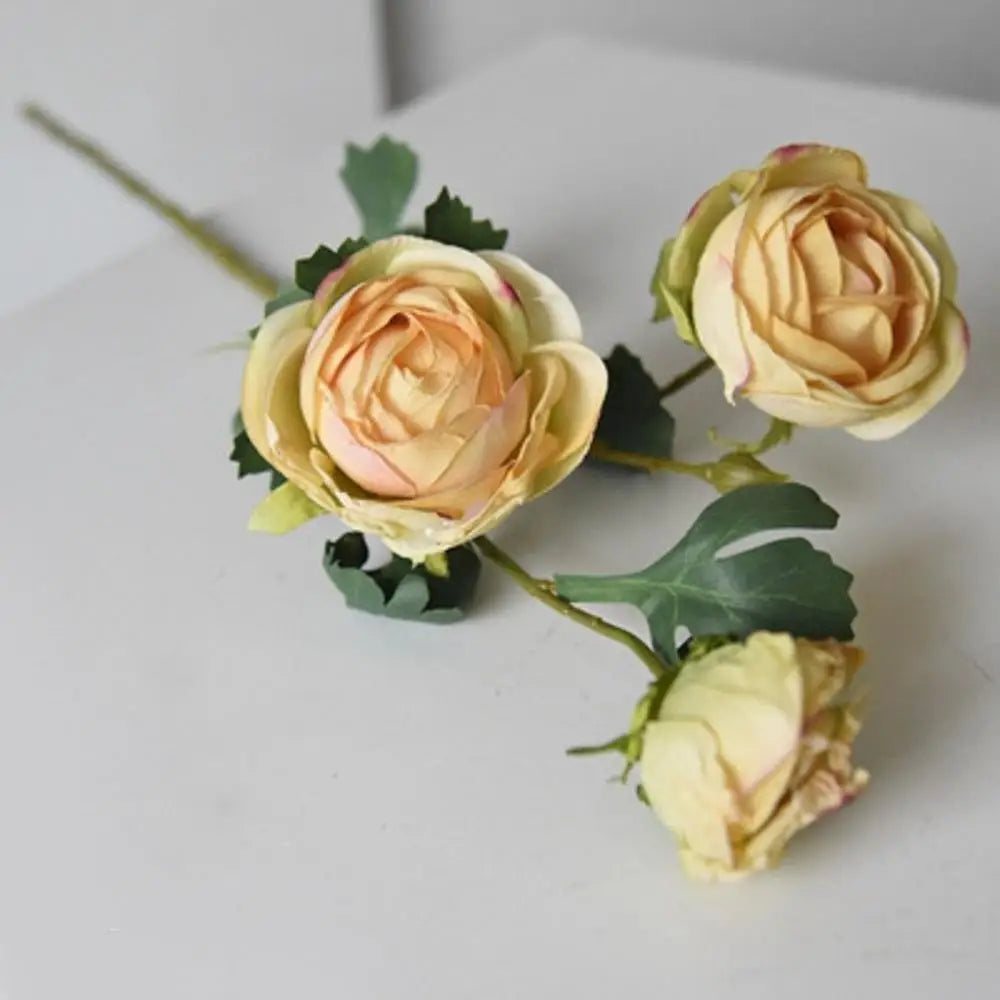 bouquet de pivoines artificielles en soie pour décoration de mariage - vue 16 sur 18