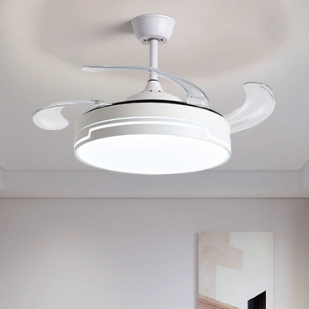 ventilateur led invisible moderne pour décoration intérieure élégante - vue 3 sur 10