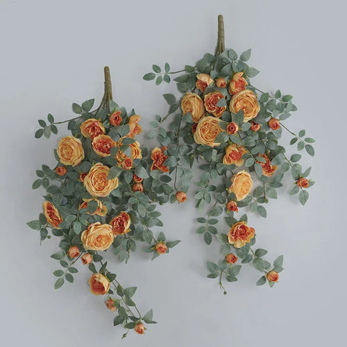 vigne de pivoine en soie artificielle pour décoration élégante - vue 10 sur 12