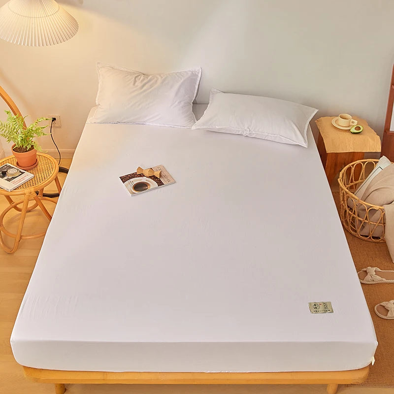 drap-housse en coton égyptien luxe doux et élastique