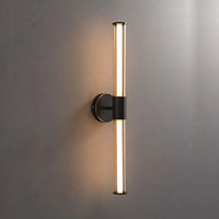 applique murale rétro led en verre de cuivre pour hôtel
