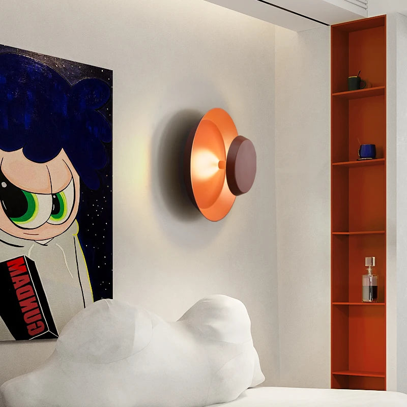 Decorate the home, decorate the room, study, LED ceiling lamp, bedside sofa, living room, background wall, art hotel, front desk - vue 4 sur 10