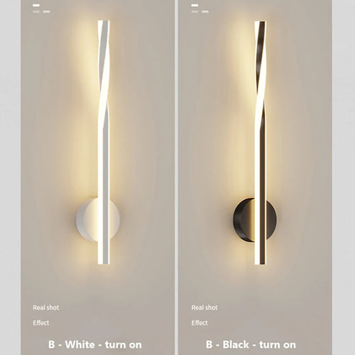 applique murale led minimaliste pour éclairage intérieur moderne