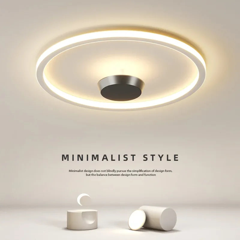 SANDYHA moderne minimaliste LED éclairage de plafond intérieur appareils ménagers lumières pour chambre Decoracion Para Moderno Lampara Techo