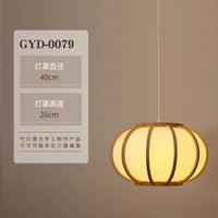 suspension en bambou pour décoration zen intérieur