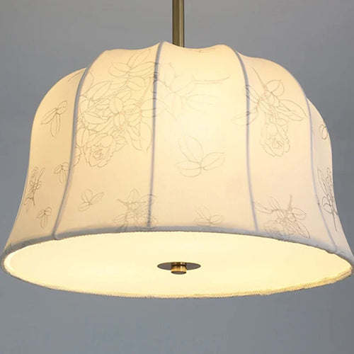 lustre en tissu de luxe français pour décoration intérieure - vue 6 sur 9