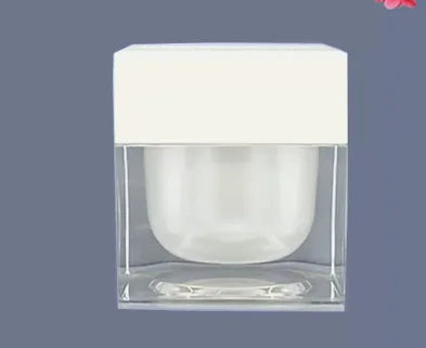 pot en acrylique carré rechargeable pour crème cosmétique - vue 21 sur 28