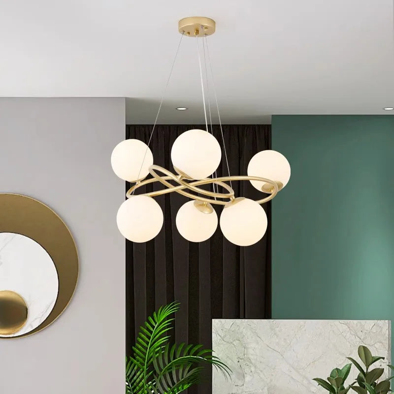 Lampes led suspendues au design moderne