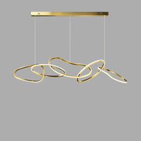 lustre moderne simple nordique luxe en acier inoxydable galvanisé