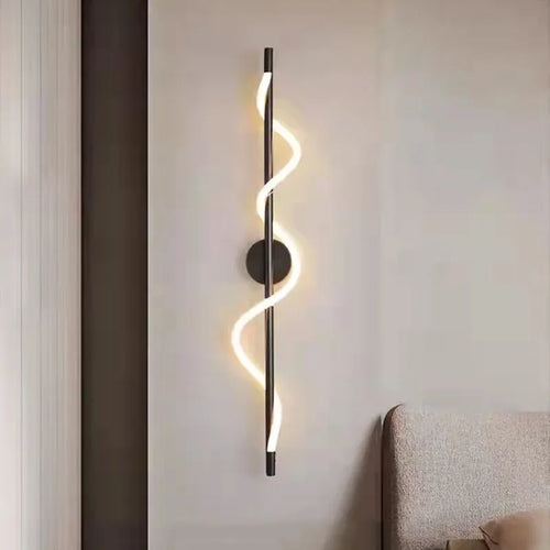 applique murale moderne avec télécommande et gradation - vue 3 sur 12