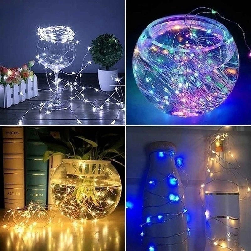 guirlande lumineuse led étanche pour décorations de fête et mariage - vue 6 sur 14