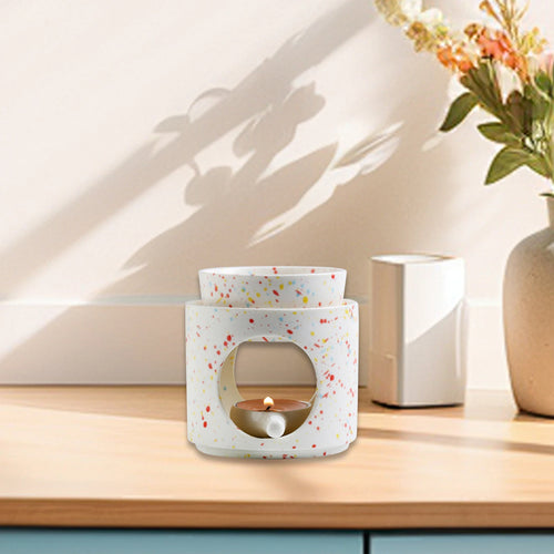 brûleur d'huile essentielle en céramique multifonction décoratif pour intérieur