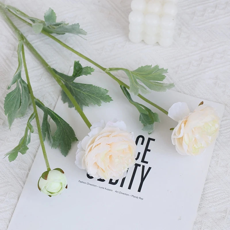 petit bouquet de fleurs artificielles pour décoration de mariage hiver - vue 10 sur 12